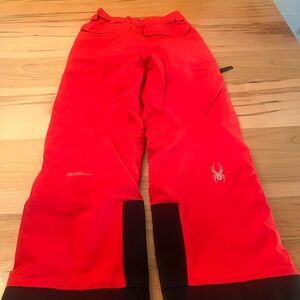 Spyder Vibrant Red Ski Pants